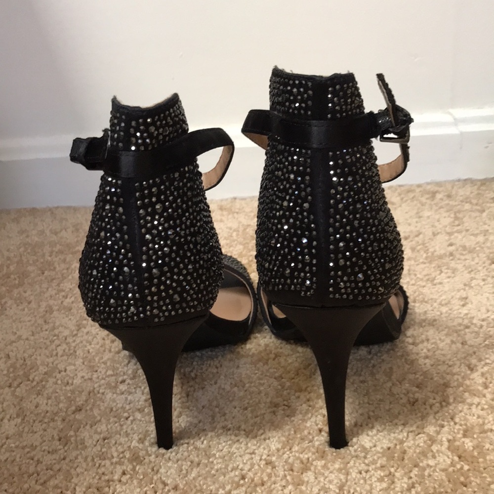 Zigi Soho SZ 10, sequined buckle closure heels - Picture 5 of 9